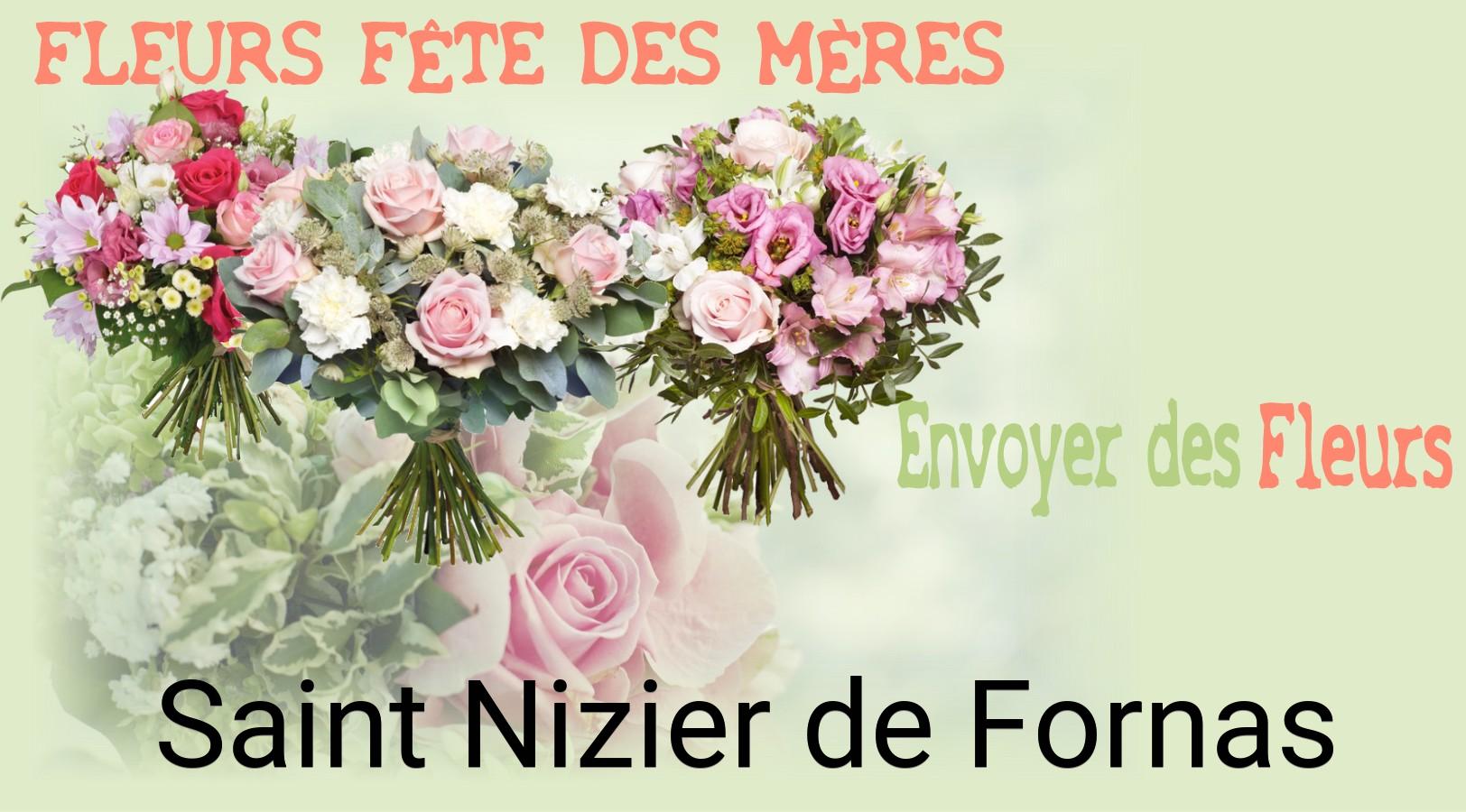 Bouquet de Fête des Mères livré à Saint-Nizier-de-Fornas